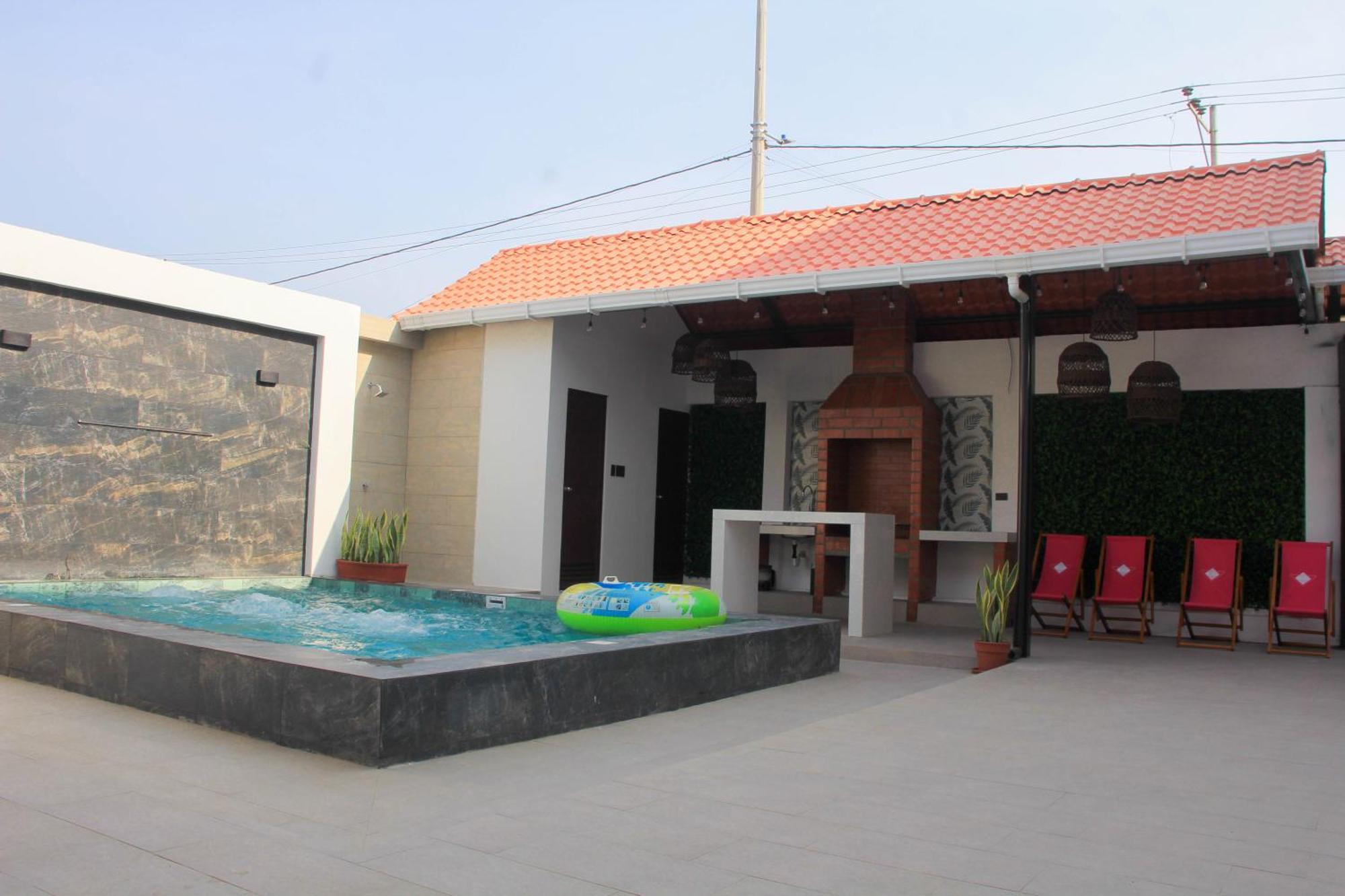 Casa Vacional De Playa Santorini Villa Puerto Lopez Exterior photo